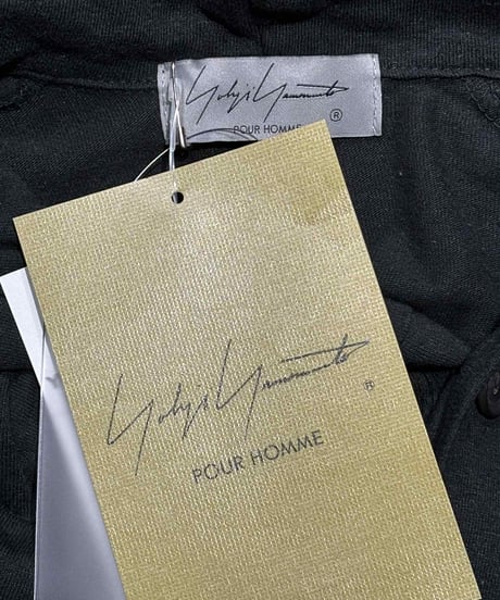未使用 2024SS yohji yamamoto pour homme フードロングカーディガン（HS-T75-382）