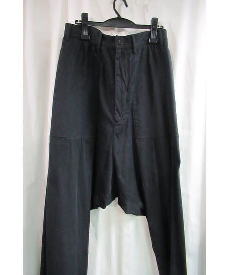 07ss yohji yamamoto pour homme コットンサルエルパンツ HT-P38-032
