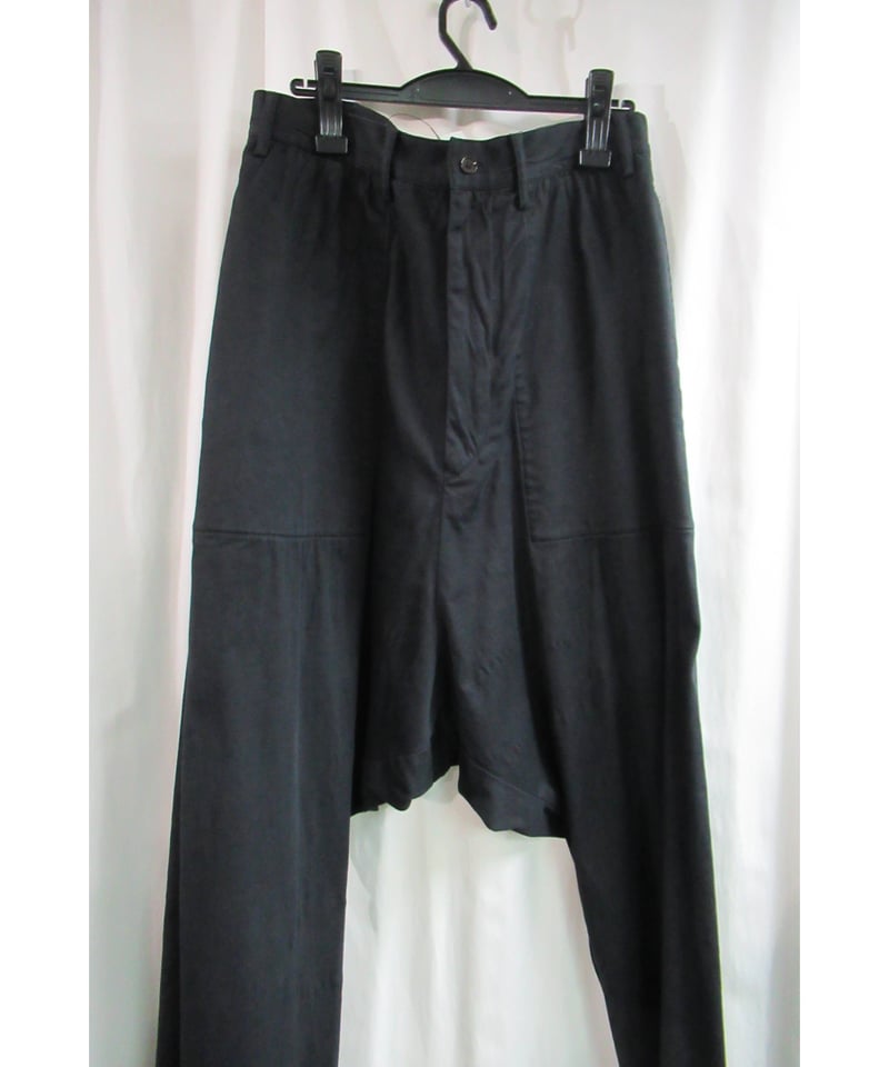 07ss yohji yamamoto pour homme コットンサルエルパンツ HT-P 07ss yohji yamamoto pour homme コットンサルエルパンツ HT-P