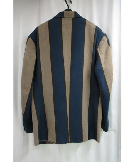 89aw yohji yamamoto pour homme vintage ストライプデザインジャケット（HJ-9）