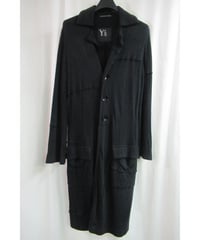 Y's yohji yamamoto 切替えデザインロングコート YK-C27-021