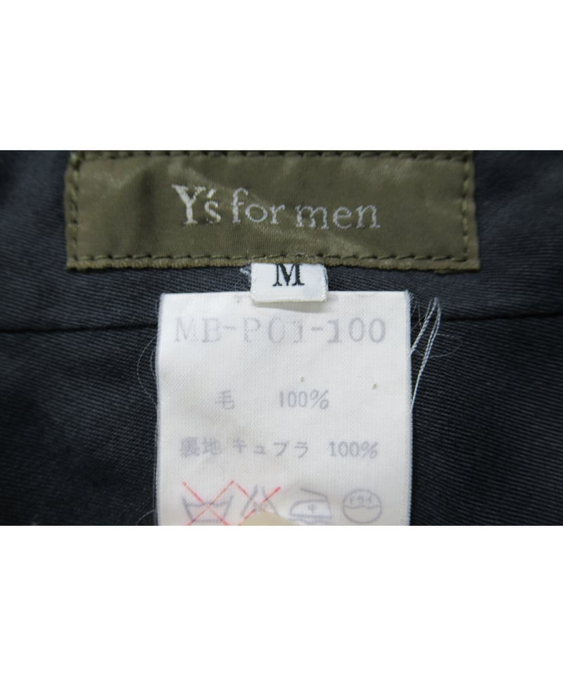 90's Y's for men yohji yamamoto vintage 2タック シン