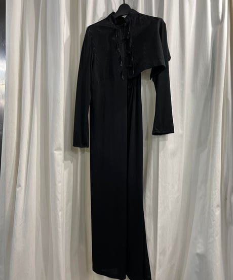 2014SS yohji yamamoto + NOIR デザインワンピース（NG-D43-903）