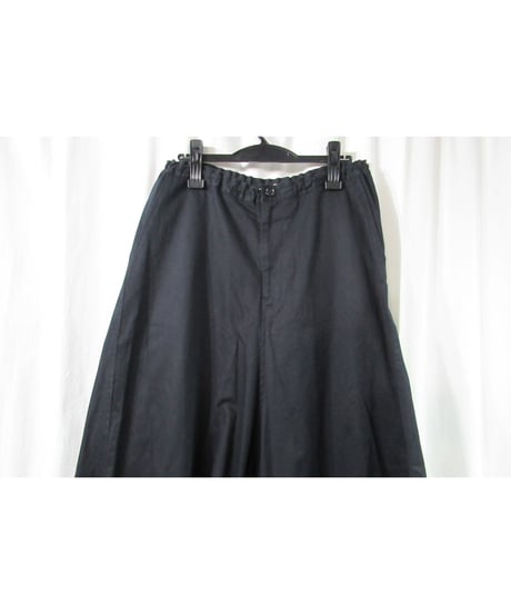 Y's yohji yamamoto コットン デザインサルエルワイドパンツ YN-P80-002