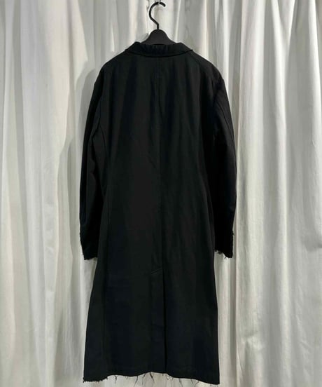 2010SS yohji yamamoto pour homme 切りっぱなしロングジャケット（HJ-J70-097）
