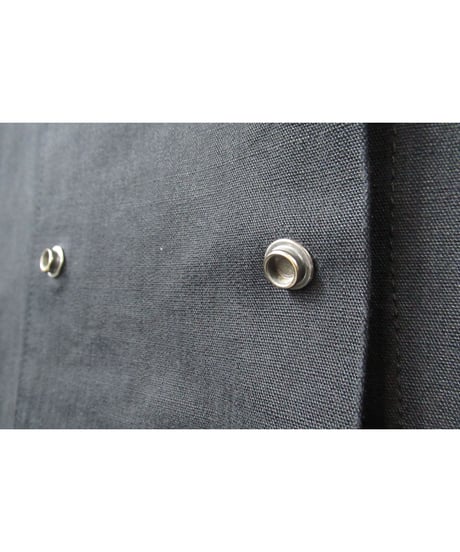 04aw yohji yamamoto pour homme スナップ釦 アシメリーデザイン コットンジャケット（HJ-J06-014）
