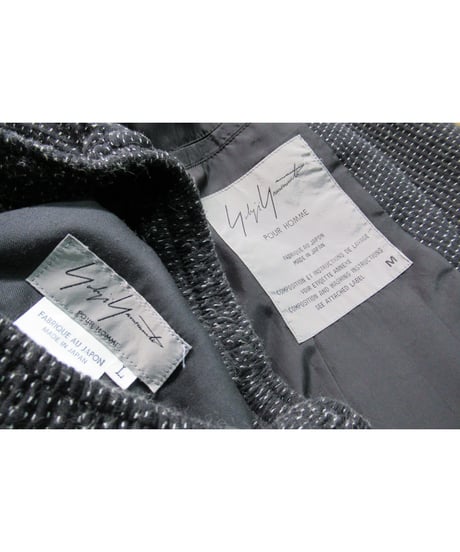 95ss yohji yamamoto pour homme vintage 刺し子セットアップ（HB-J01-007）