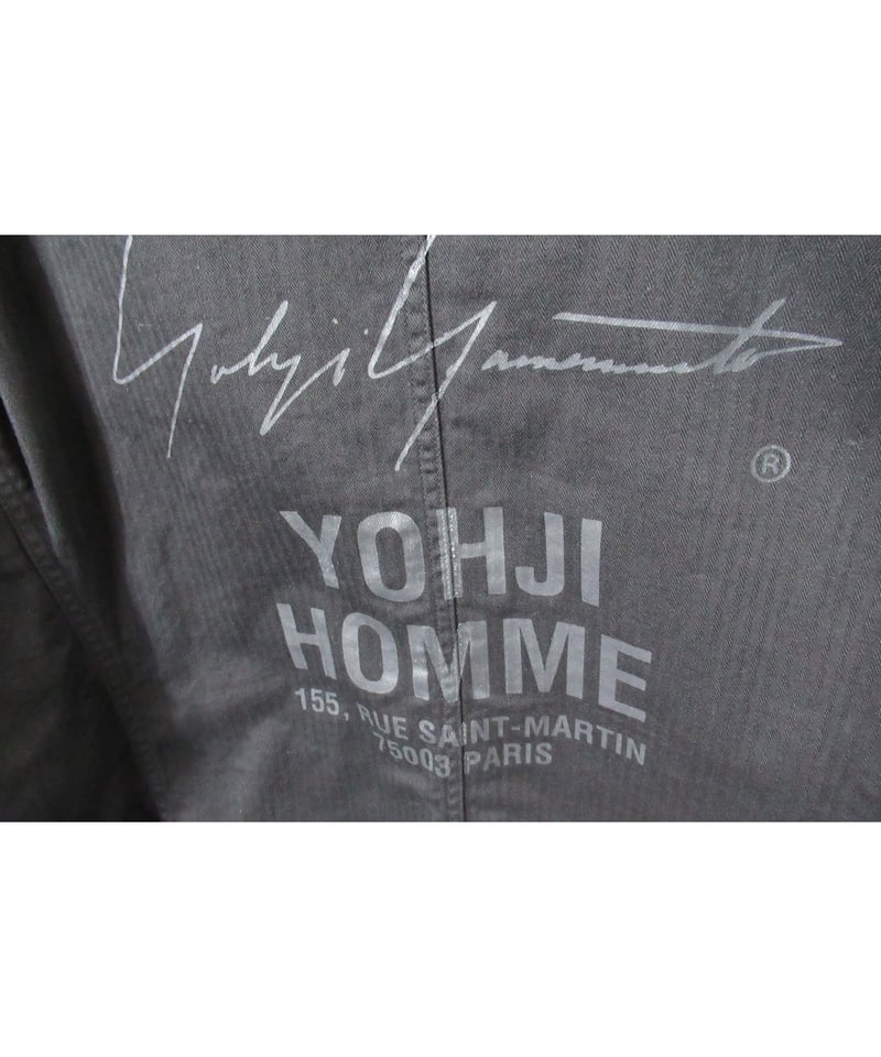 Yohji Yamamoto POUR HOMME 初期ロゴ シルバーピンバッジ（Yohji 