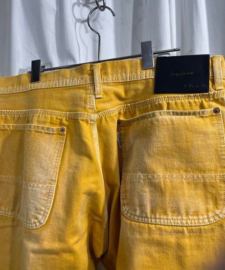 2002SS yohji yamamoto pour homme デザインパンツ（HE-P10-009）