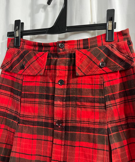 Y's yohji yamamoto タータンチェックロングスカート（YN-S13-046）