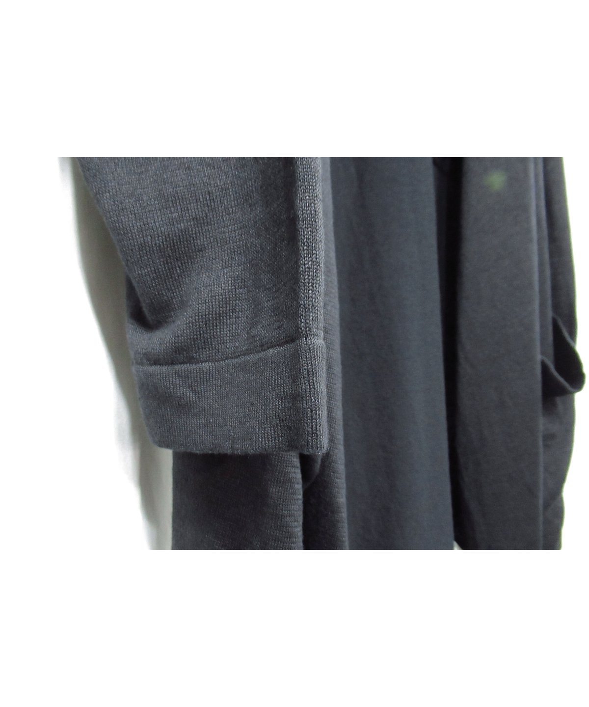 Y's yohji yamamoto ボタンレス パチポケットデザイン ロング Y's yohji yamamoto ボタンレス パチポケットデザイン ロング