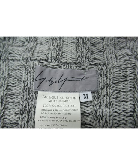 94ss yohji yamamoto femme vintage デザインニットカーディガン FT-K26-943