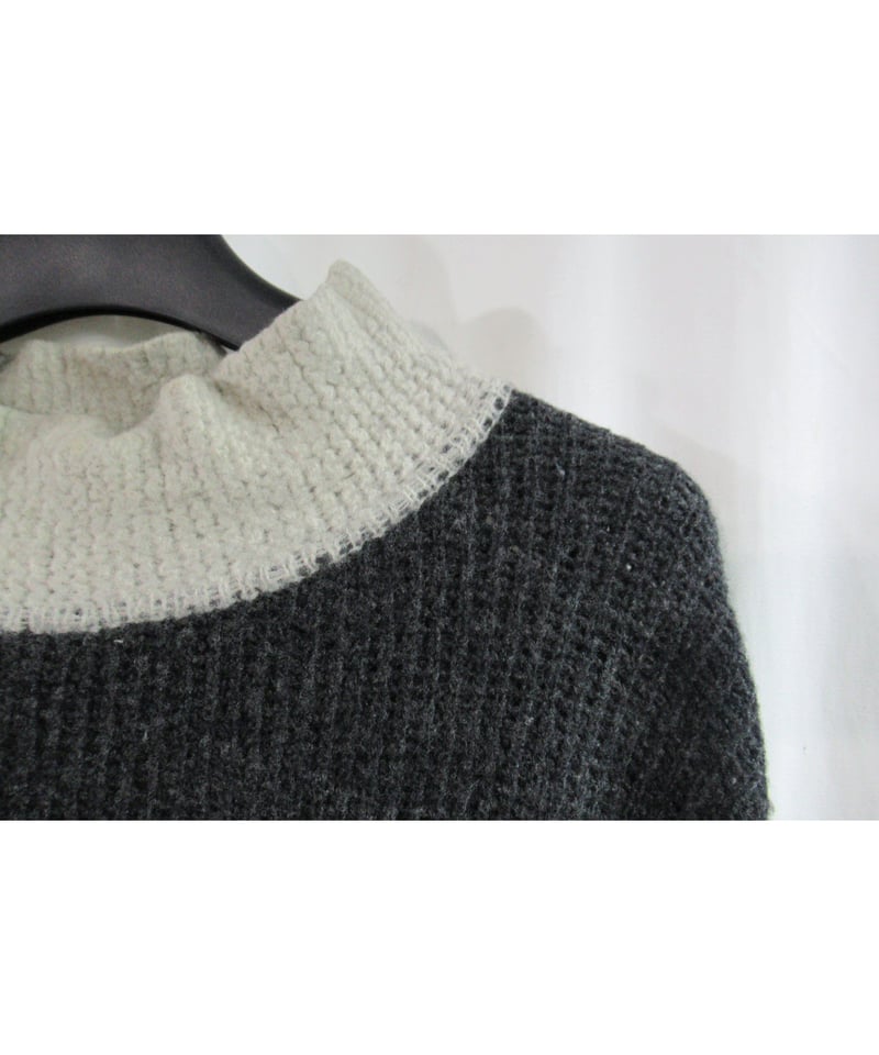 AD1994 COMME des GARCONS HOMME PLUS 縮絨 グレー切り替えニ