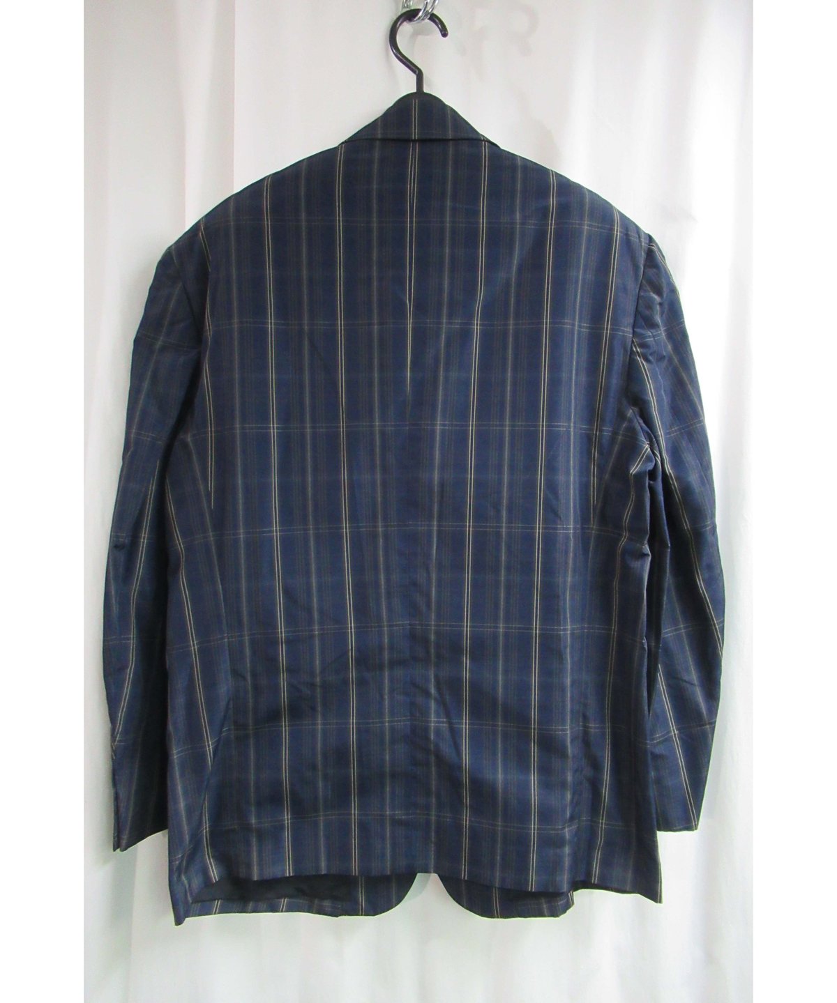 comme des garcons homme plus チェック　ジャケットS COMME des GARCONS HOMME PLUS＞チェックジャケットケープ