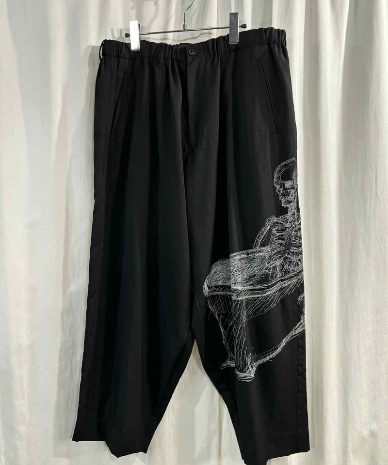 パンツ Yohji Yamamoto POUR HOMME 2016SS 2016SS yohji yamamoto pour homme スカルプリントパンツ（HO-