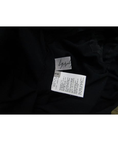 新品・未使用 16aw yohji yamamoto femme ギャザーデザインテーパードパンツ FR-P19-125