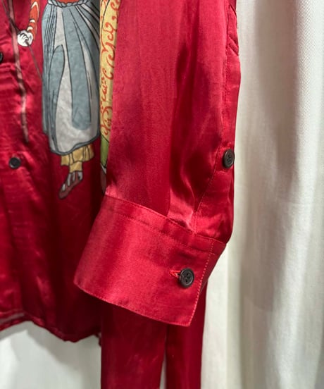 SAMPLE yohji yamamoto pour homme 鹿鳴館ブラウス（HG-B97-233）