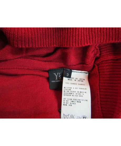 Y's yohji yamamoto 袖デザインゆったり薄手ニット YI-K13-971