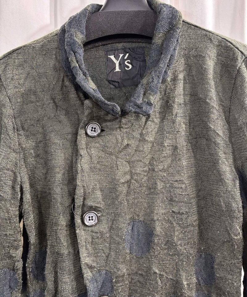 ★大人気デザイン★ Y's bis yohji yamamoto カーディガン Y's yohji yamamoto デザインカーディガン（YR-K75-580） | LA