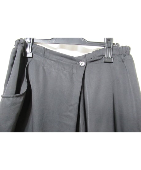 Y's yohji yamamoto アシメトリーデザイン ワイドサルエルパンツ（YR-P47-138）