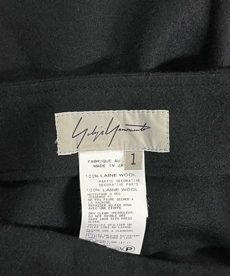 2014AW yohji yamamoto femme デザインスカート（FF-S27-117）