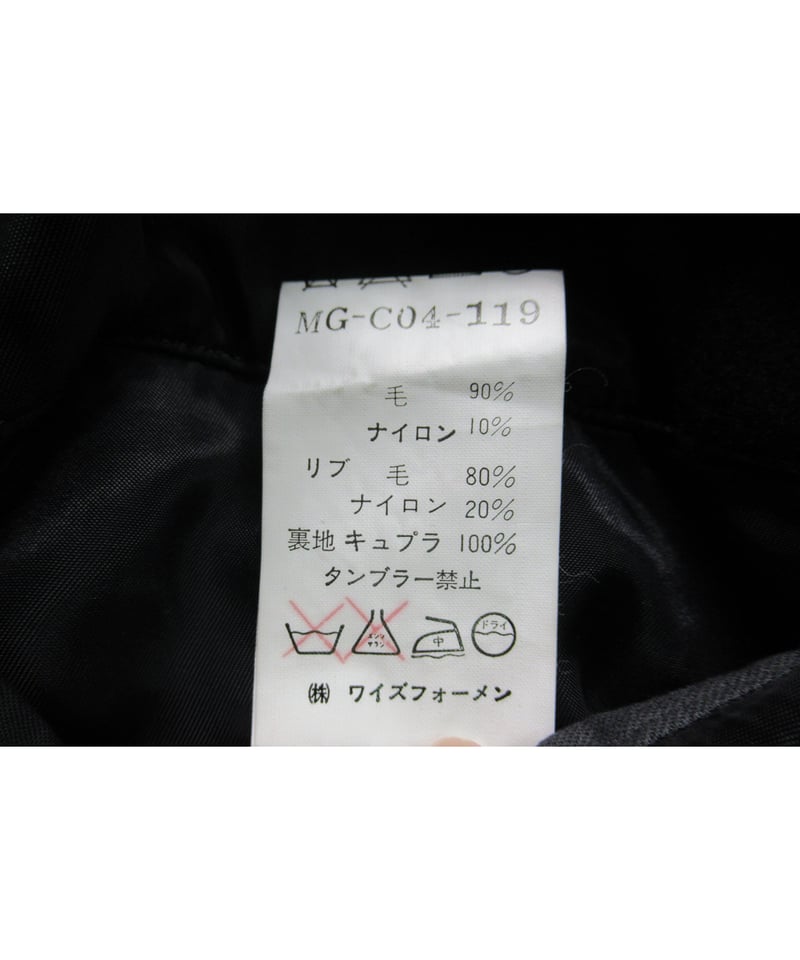 【超激レア】99年製　Y's for men　ワイズフォーメン　ダブルコート Y's for men（ワイズフォーメン） 古着通販