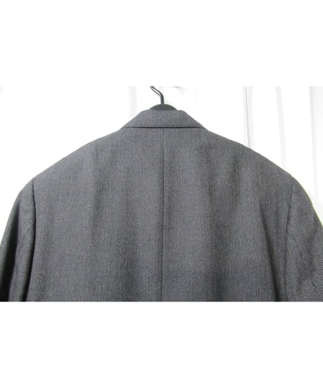 95aw yohji yamamoto pour homme vintage 鹿鳴館期 グレーストライプダメージ加工セットアップ（HE-J64-119）