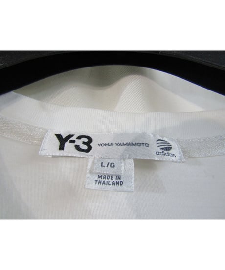 Y-3 yohji yamamoto フロントプリントカットソー 3C-6