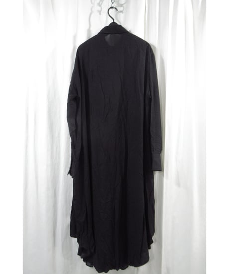 20aw yohji yamamoto femme レーヨン デザインロングブラウス（FR-B05-203）
