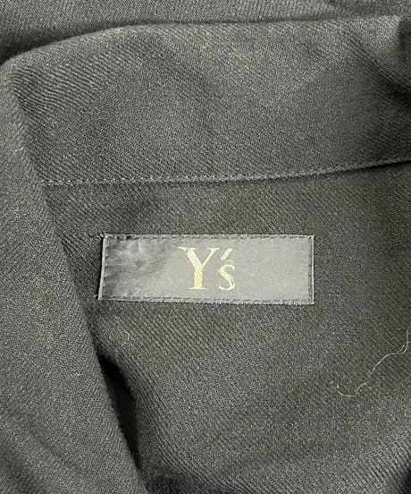 Y's yohji yamamoto ジップ変形ブラウス（YS-B04-104）
