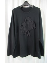 20ss B yohji yamamoto 長袖 リボンデザインカットソー NN-T75-079