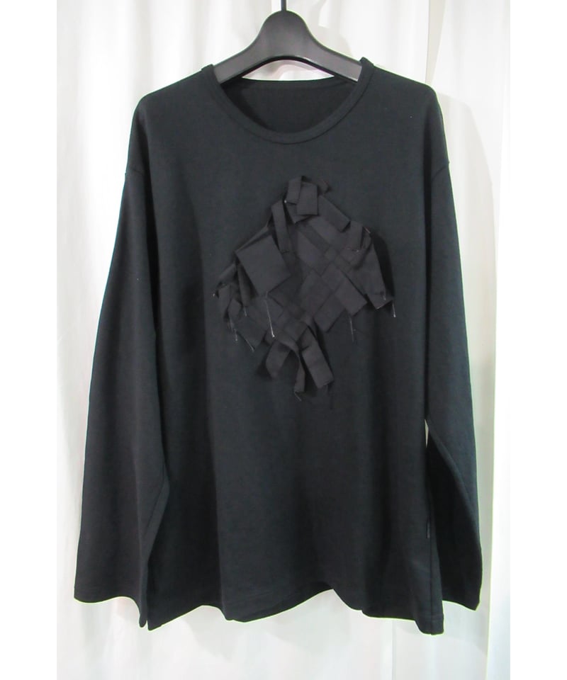20ss B yohji yamamoto 長袖 リボンデザインカットソー NN-T75-07
