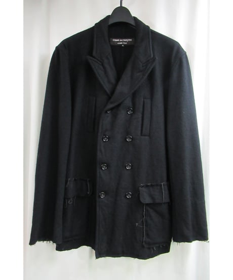 AD1994 COMME des GARCONS HOMME PLUS 縮絨 ダブルデザインジャケット PJ-04044M