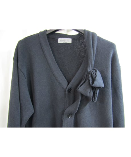 11aw yohji yamamoto pour homme 変形デザインカットソーカーディガン HP-T31-078