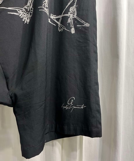 2016SS yohji yamamoto pour homme ワイドサルエルパンツ（HO-P20-101）