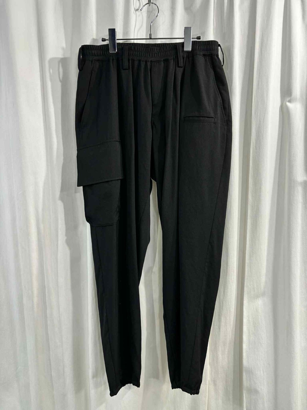 REGULATION yohji yamamoto MEN ウール RIB FLAP パンツ（