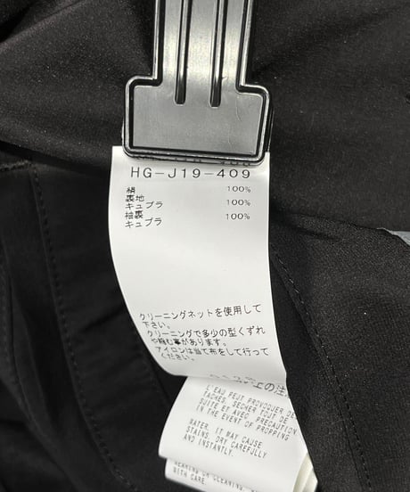 2022SS yohji yamamoto pour homme ダリア柄シルクロングジャケット（HG-J19-409）