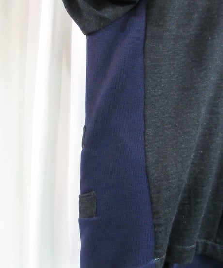 80’s yohji yamamoto pour homme vintage 切替えニットジャケット HJ-1