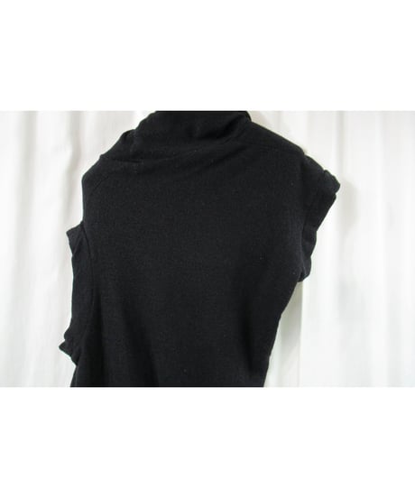 Y's yohji yamamoto アシメトリーデザインニットカットソー YK-T06-540