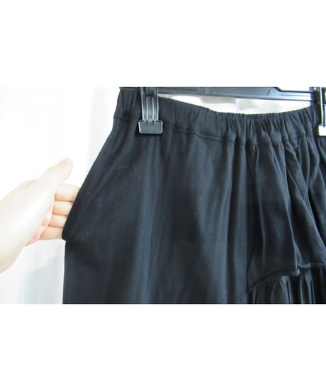Y's for living yohji yamamoto フリルデザインフレアスカート YL-S1