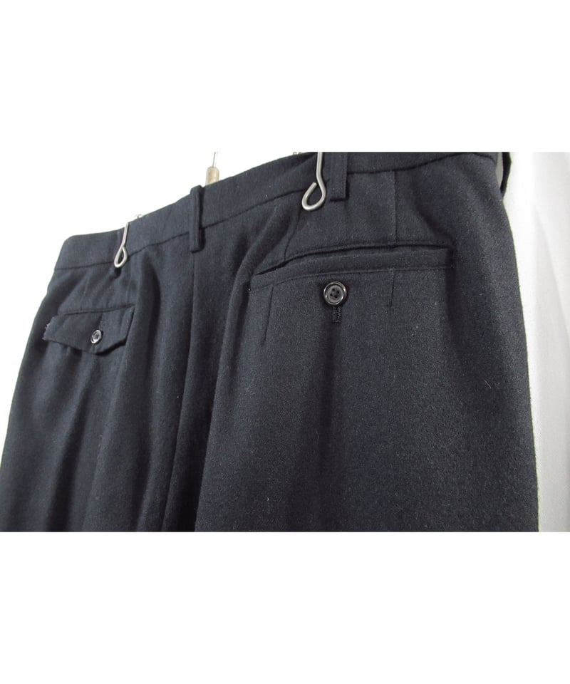 Y's for men yohji yamamoto タック入り テーパードパンツ(MJ-P0 Y's for men yohji yamamoto タック入り テーパードパンツ(MJ-P0
