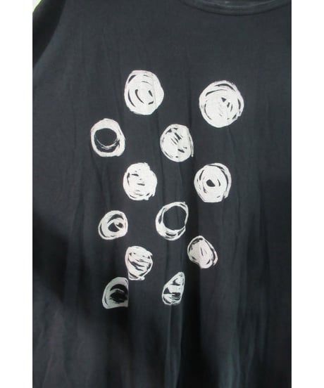19ss BLACK Scandal yohji yamamoto +noir  抜染デザインカットソー NH-T18-086