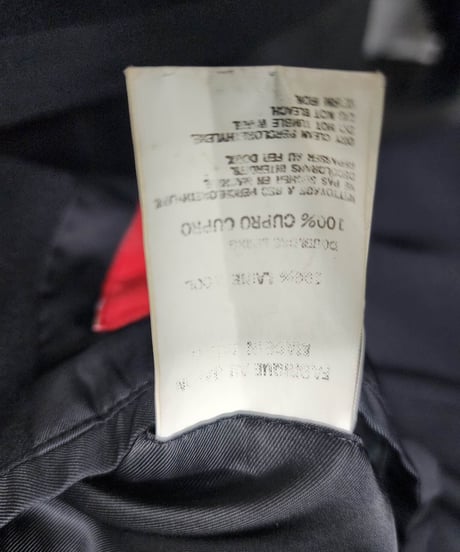 Y's for men  yohji yamamoto 黒 vintage 赤タグ デカ3つ釦 (MT-C53-152)