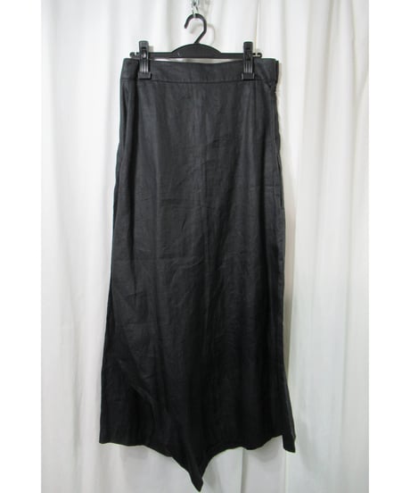 05ss yohji yamamoto femme 麻 変形デザイン サルエルパンツ（FY-P13-301）