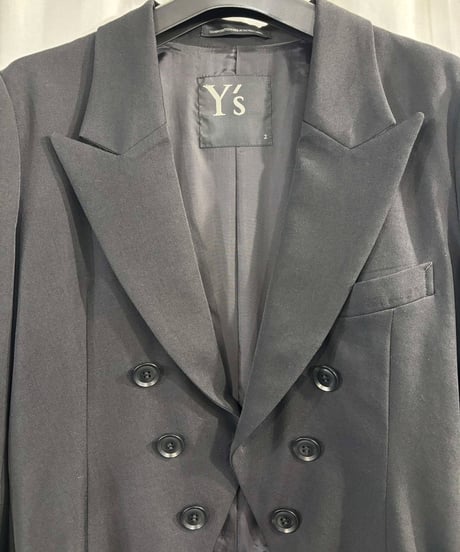 2020AW Y's yohji yamamoto ギャバジン・テイルコート・ジャケット（YR-J09-100）