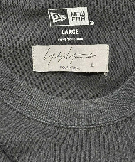 2022AW yohji yamamoto pour homme ロゴプリント半袖Tシャツ（HE-T96-980）