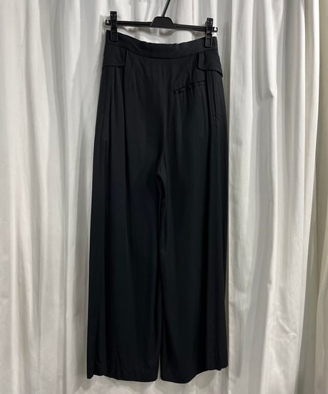 Y's yohji yamamoto レーヨン ワイドパンツ（YR-P45-230）