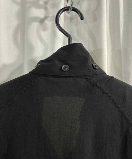 2024SS yohji yamamoto pour homme 二重襟長袖シャツ（HS-B37-216）