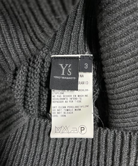 Y's yohji yamamoto ニット ロングスカート（YZ-K32-977）
