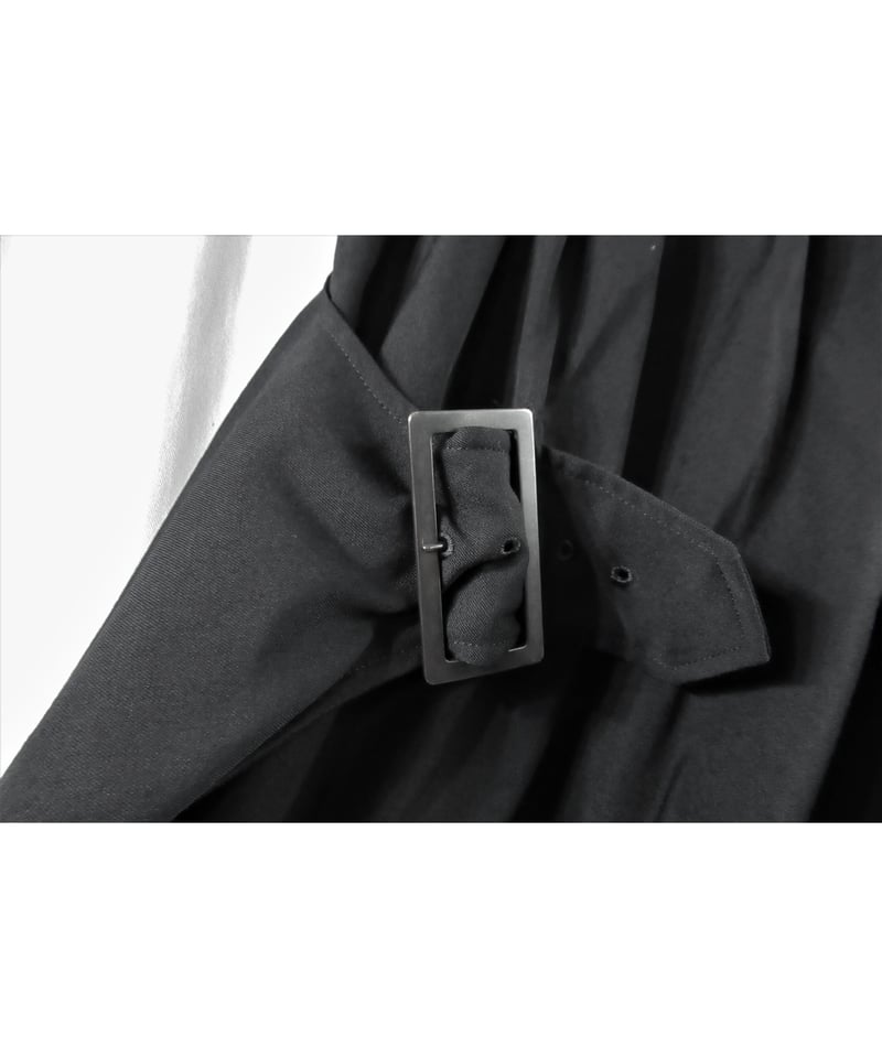 Y's yohji yamamoto 巻きスカート風アシメトリースカート YS-S01-100